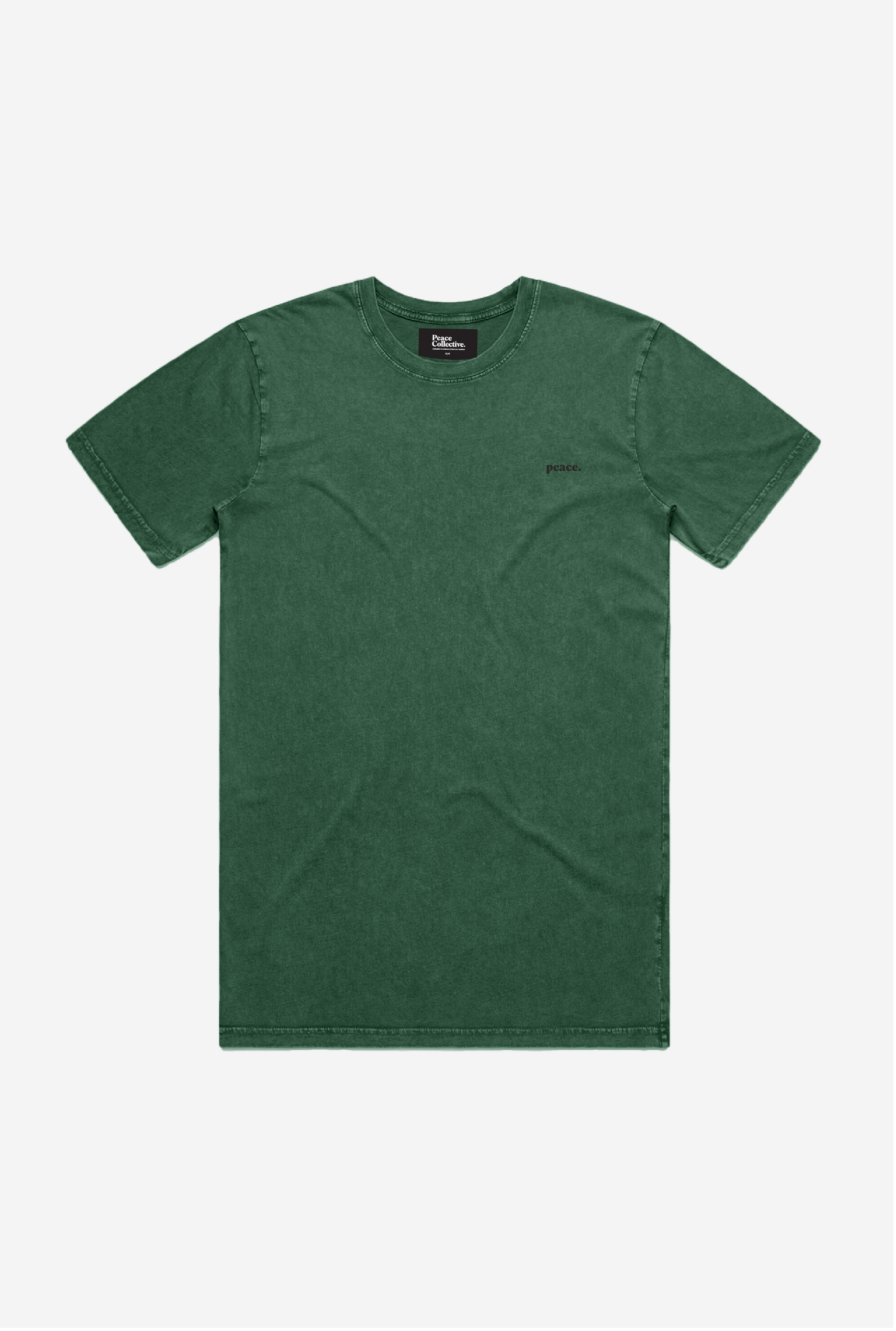Villian Era Heavyweight Garment Dyed T-Shirt - Kelly Green