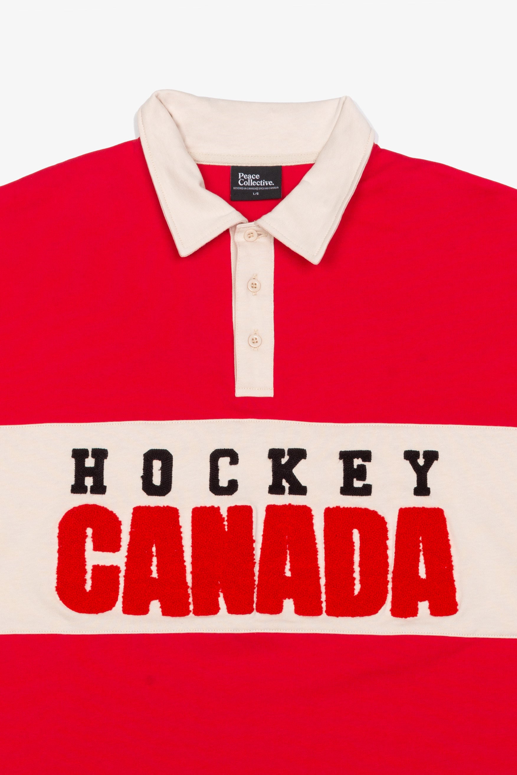 Hockey Canada Fleece Polo - Red
