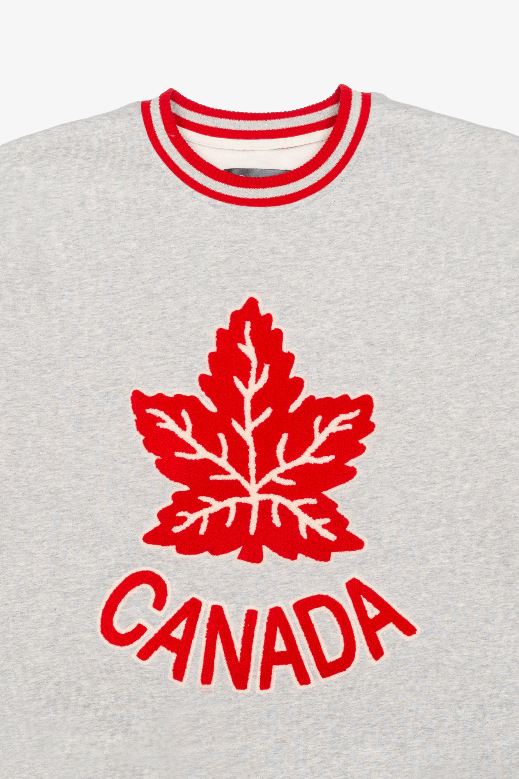 Hockey Canada Heavyweight Crewneck - Grey Melange