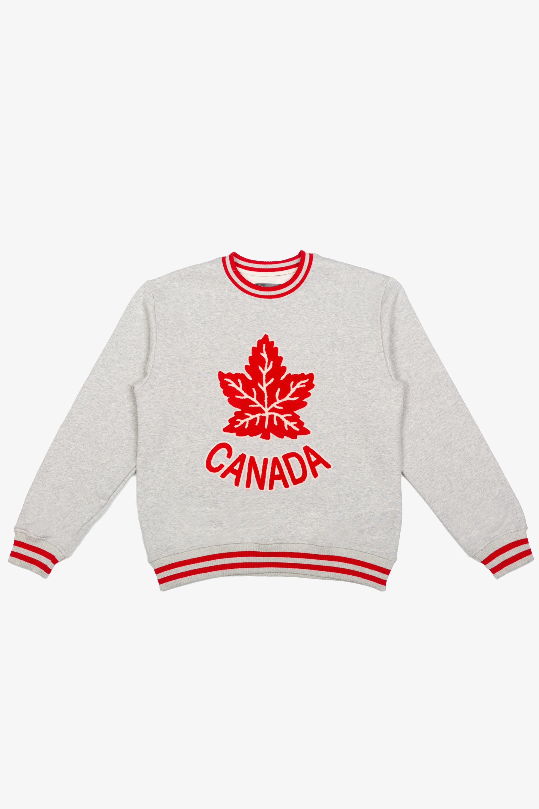 Hockey Canada Heavyweight Crewneck - Grey Melange