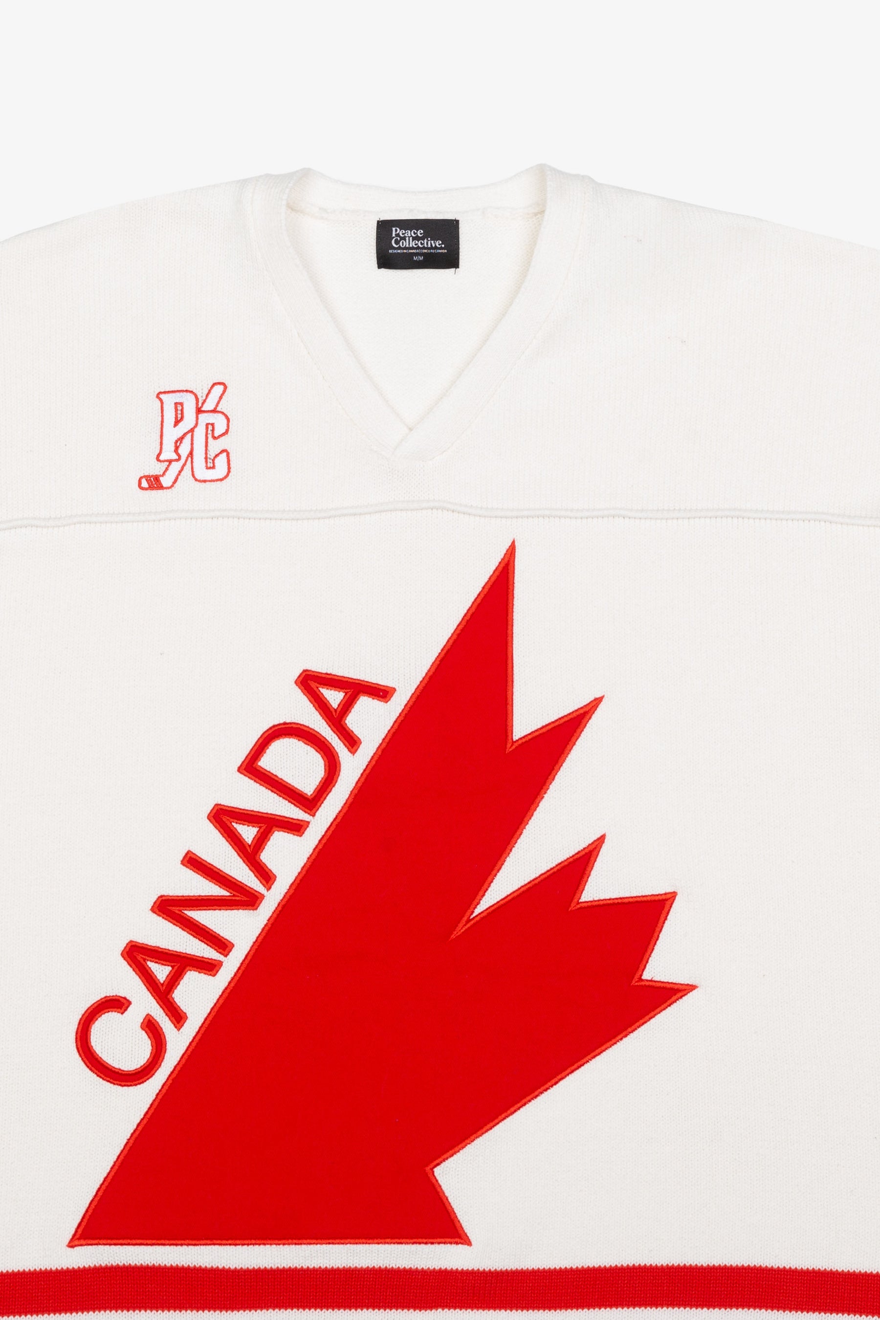 Hockey Canada Knit Long Sleeve Jersey - White