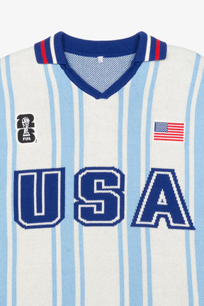 FIFA World Cup 2026™ USA Knit Long Sleeve Jersey - White