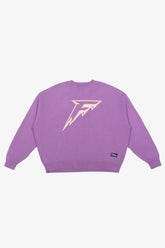 Minnesota Frost Logo Knit Sweater - Purple