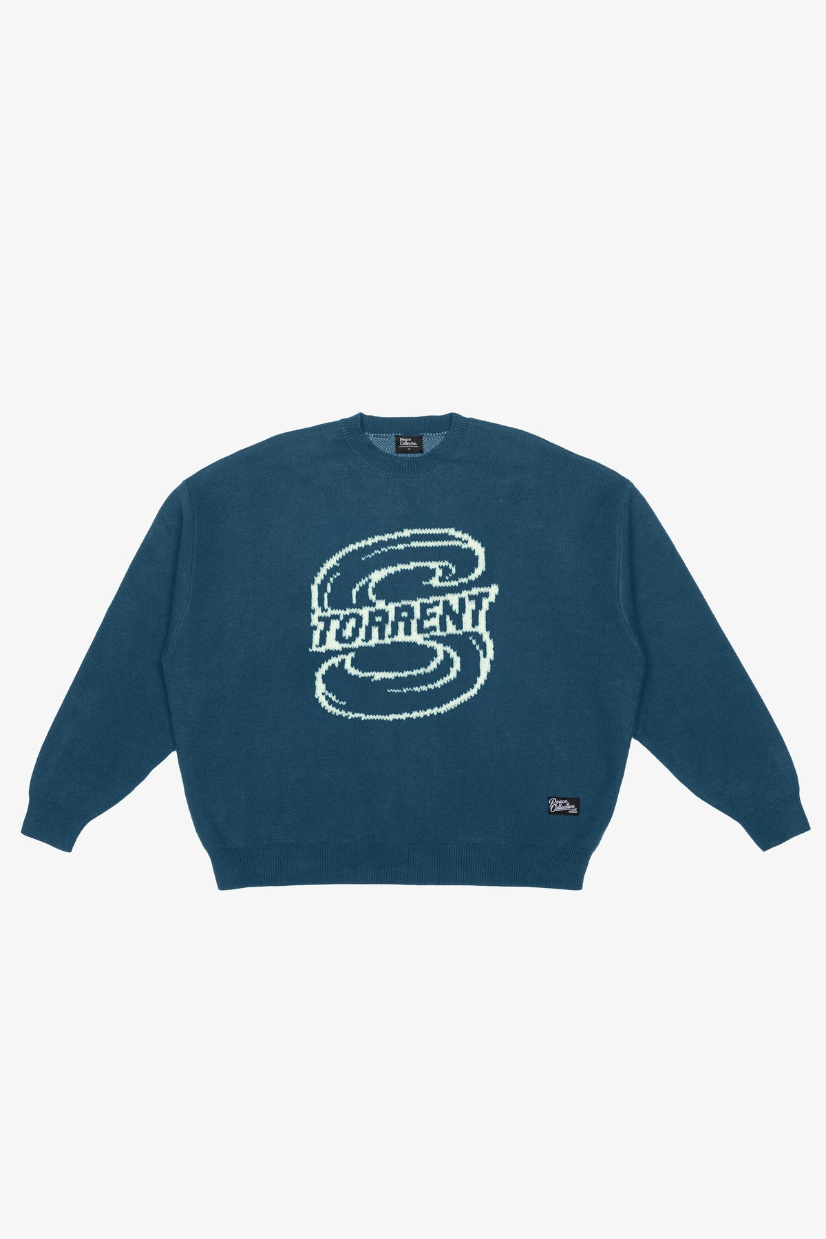 Seattle Torrent Logo Knit Sweater - Emerald