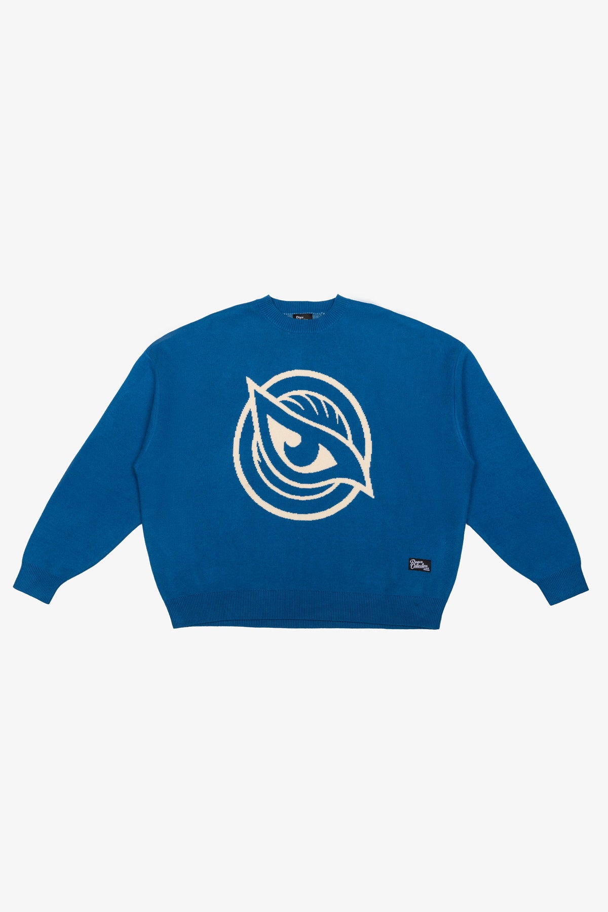 Vancouver Goldeneyes Logo Knit Sweater - Pacific Blue