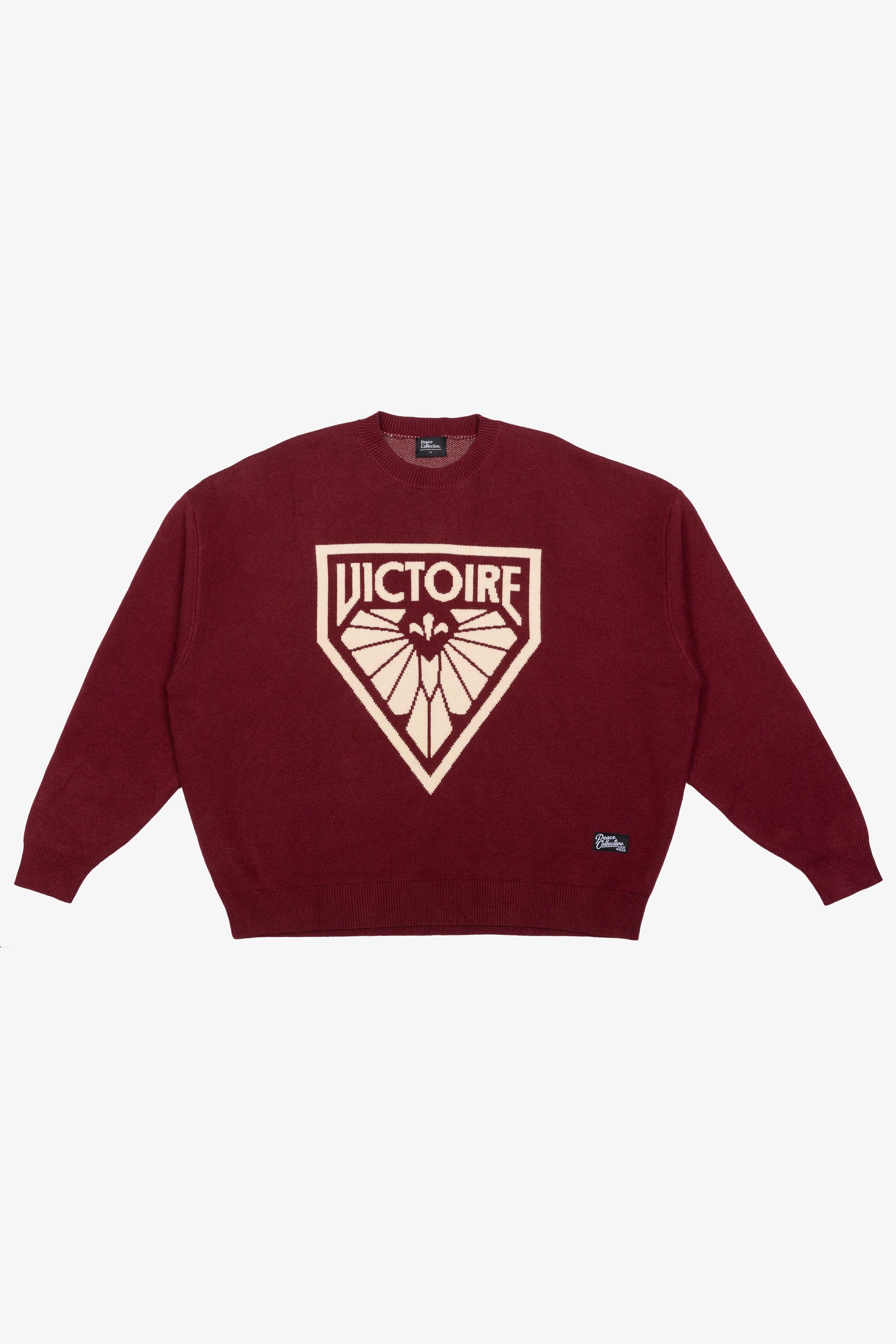 Montréal Victoire Logo Knit Sweater - Maroon