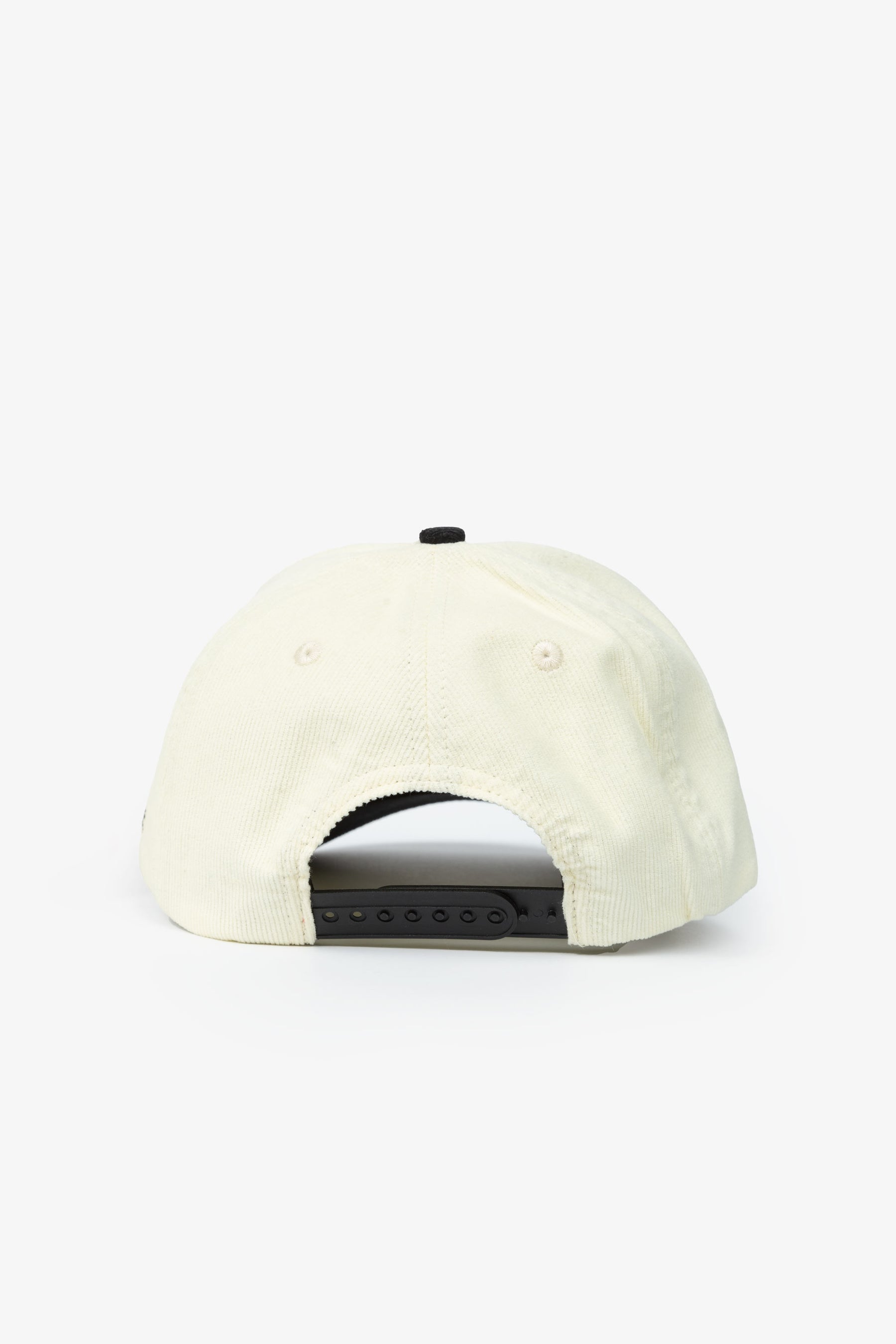 Home is Toronto Corduroy A-Frame Cap - Black / Ivory