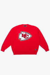 Kansas City Chiefs Retro Knit Sweater - Red