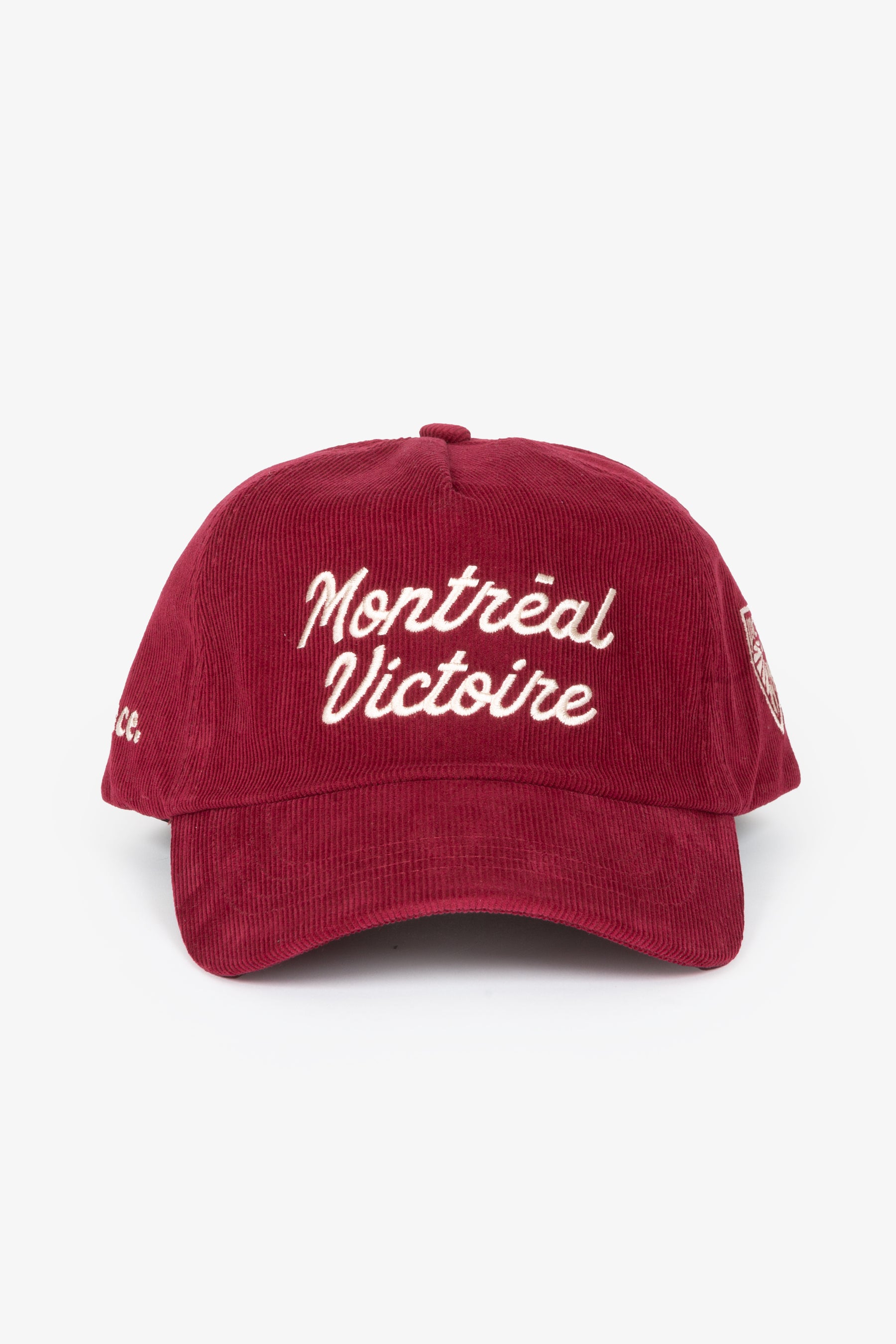 Casquette A-Frame en velours côtelé Victoire de Montréal - Marron