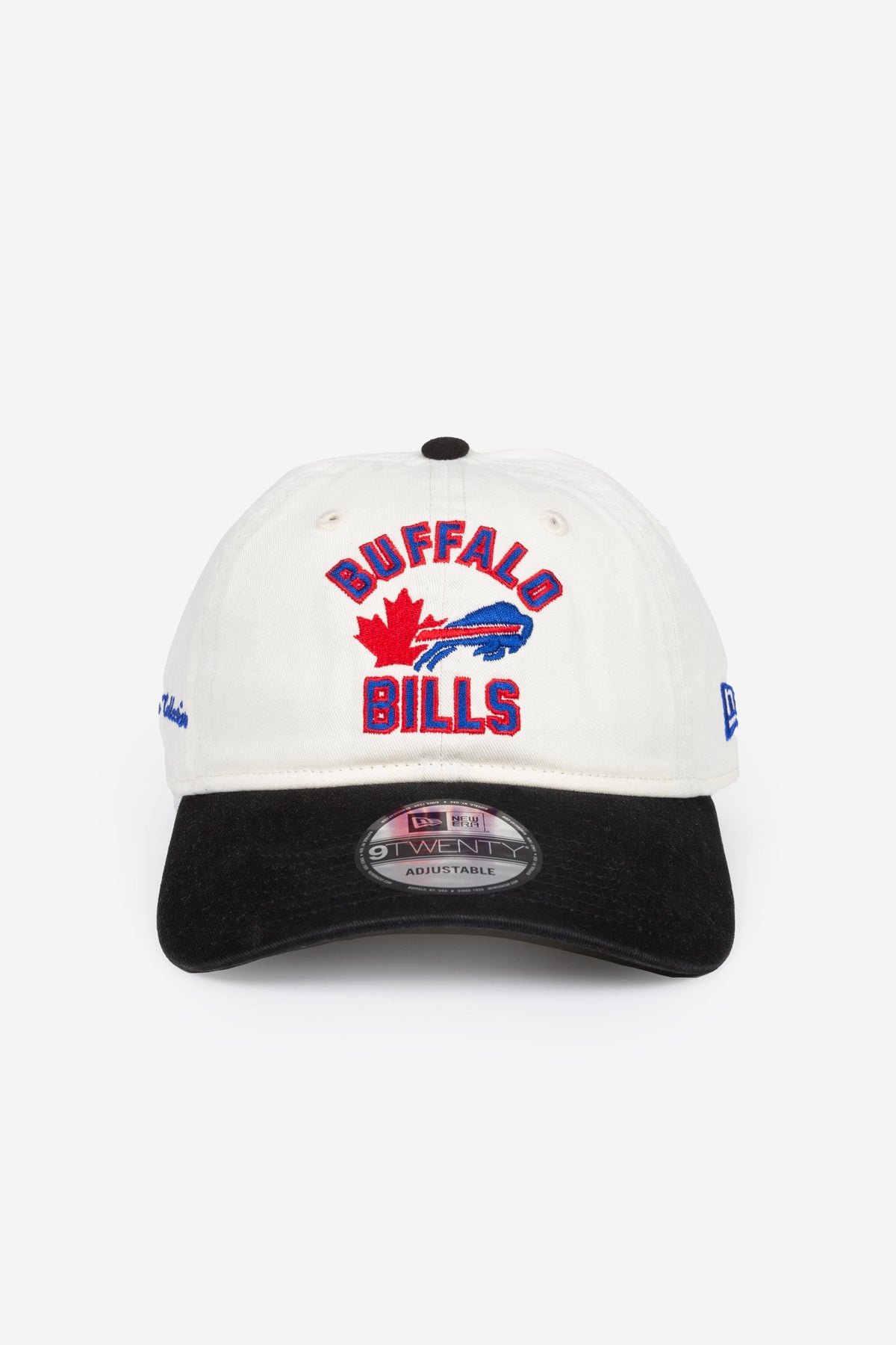 Buffalo Bills Canada 9TWENTY Adjustable Cap - Ivory / Black