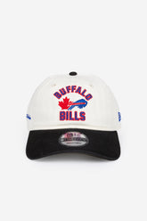 Buffalo Bills Canada 9TWENTY Adjustable Cap - Ivory / Black