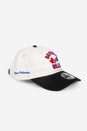 Buffalo Bills Canada 9TWENTY Adjustable Cap - Ivory / Black