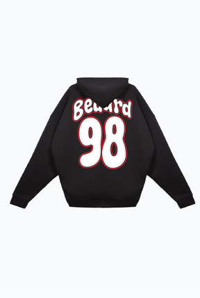 Connor Bedard Relaxed Hoodie - Black