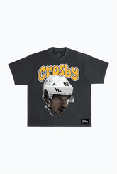Sidney Crosby Heavyweight Garment Dyed T-Shirt - Black