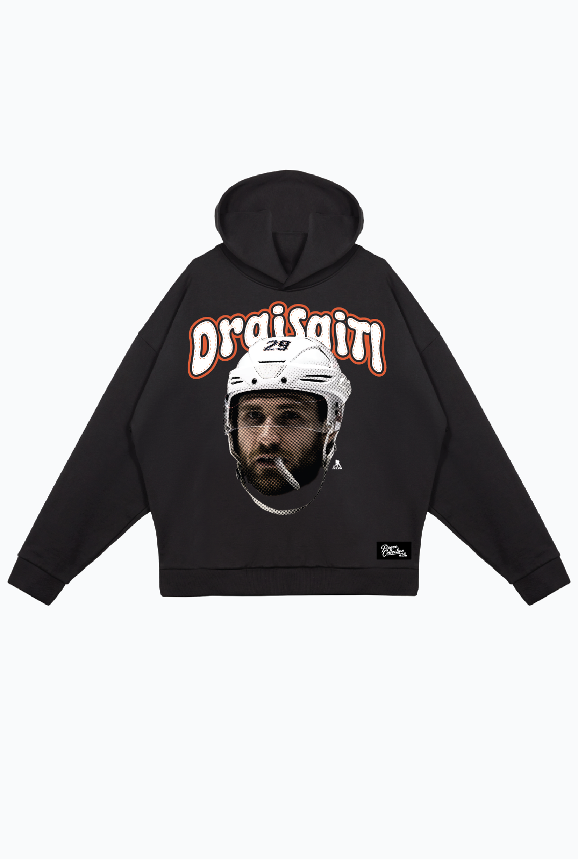 Leon Draisaitl Relaxed Hoodie - Black