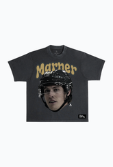 Mitch Marner Heavyweight Garment Dyed T-Shirt - Black