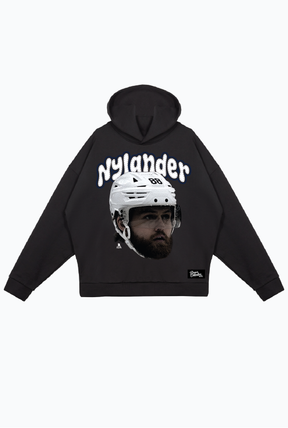 William Nylander Relaxed Hoodie - Black