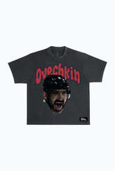 Alexander Ovechkin Heavyweight Garment Dyed T-Shirt - Black