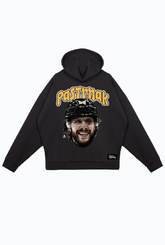 David Pastrnak Relaxed Hoodie - Black