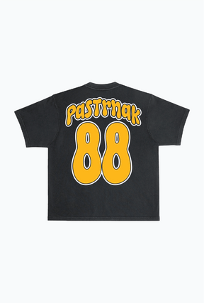 David Pastrnak Heavyweight Garment Dyed T-Shirt - Black