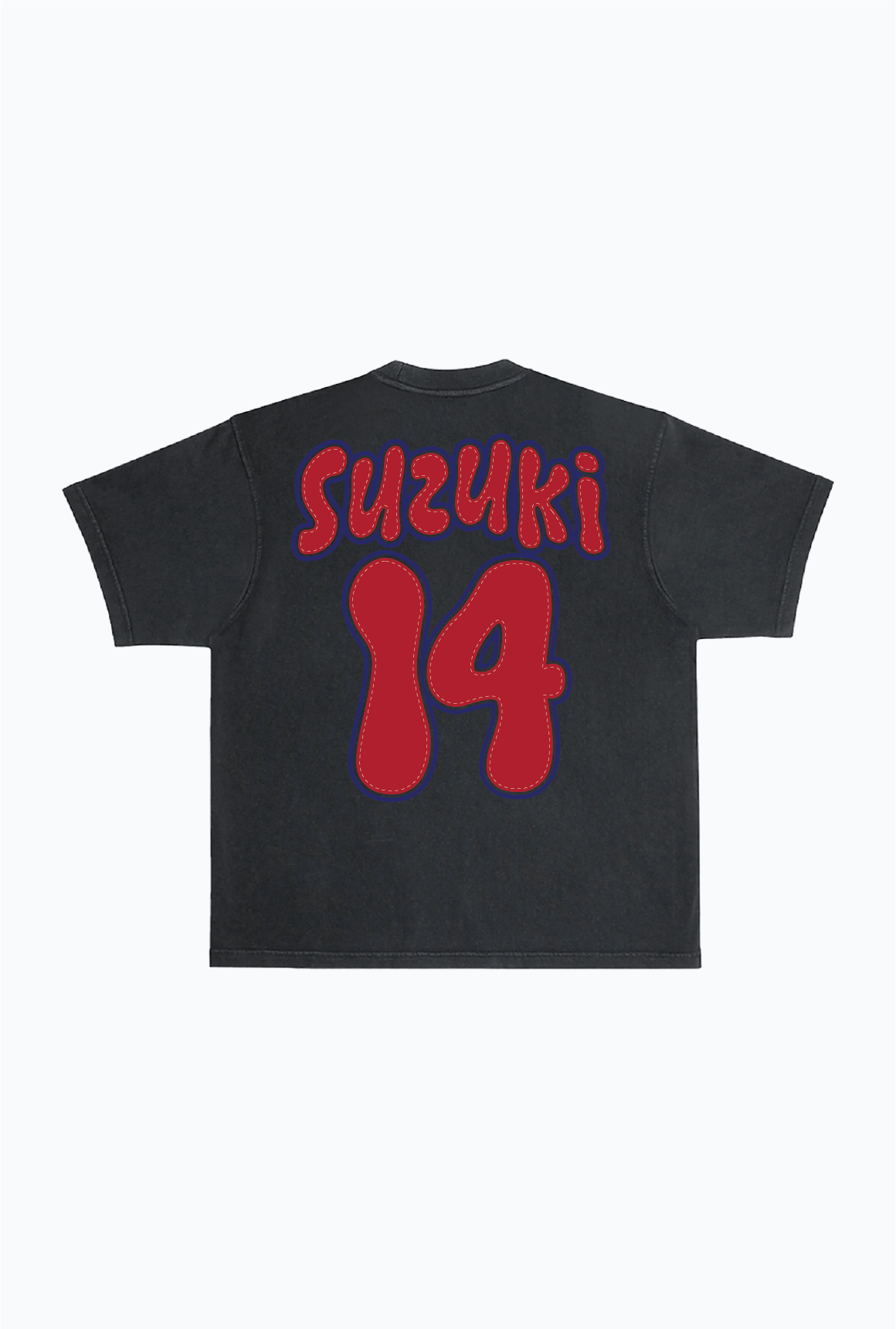 Nick Suzuki Heavyweight Garment Dyed T-Shirt - Black