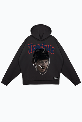Sudadera relajada Matthew Tkachuk - Negra