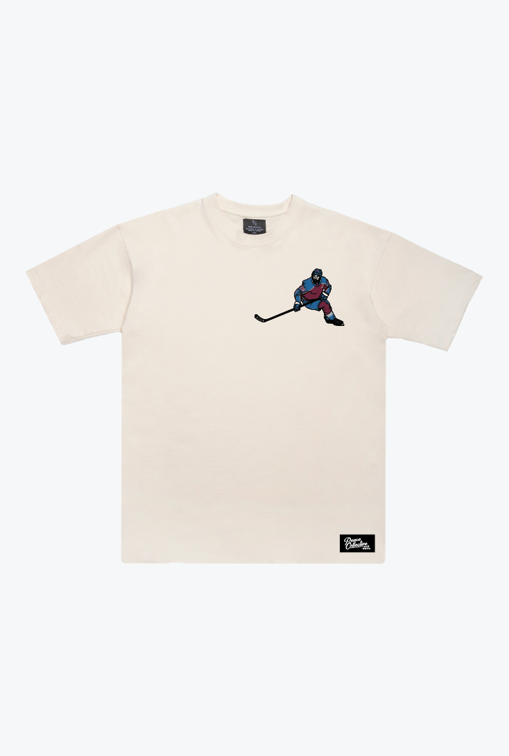 Nathan MacKinnon Heavyweight T-Shirt - Ivory
