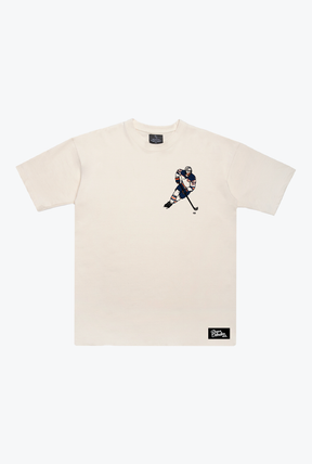 Connor McDavid Schwergewichts-T-Shirt - Elfenbein