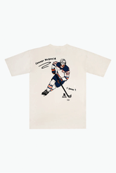 Connor McDavid Schwergewichts-T-Shirt - Elfenbein