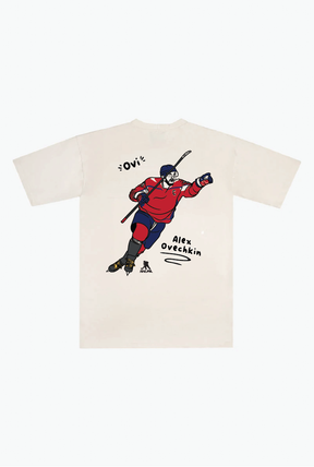 T-shirt Alexander Ovechkin Heavyweight - Ivoire