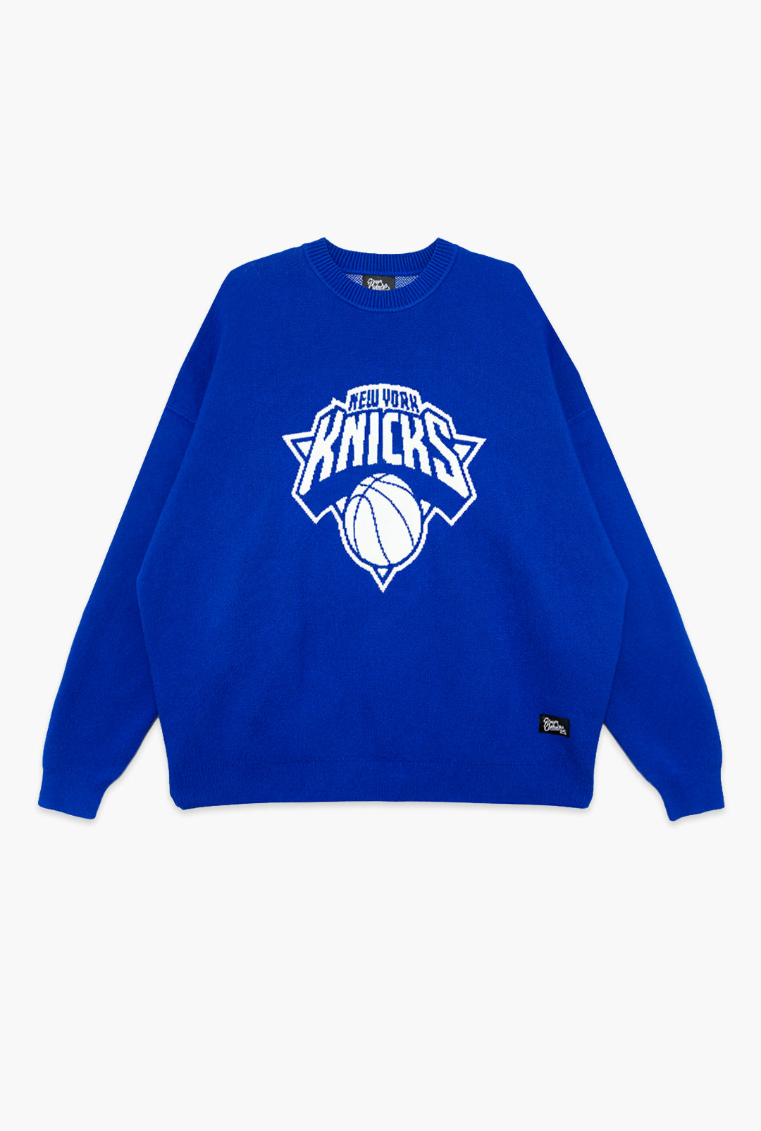 New York Knicks Oversized Knit Sweater - Royal