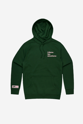 Kids Help Phone Libère Tes Émotions Hoodie - Forest Green