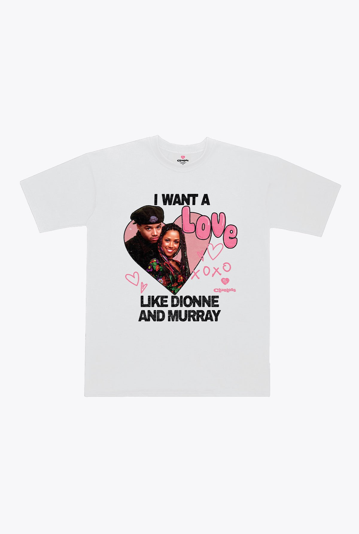 P/C x Clueless Love Like Heavyweight T-Shirt - White