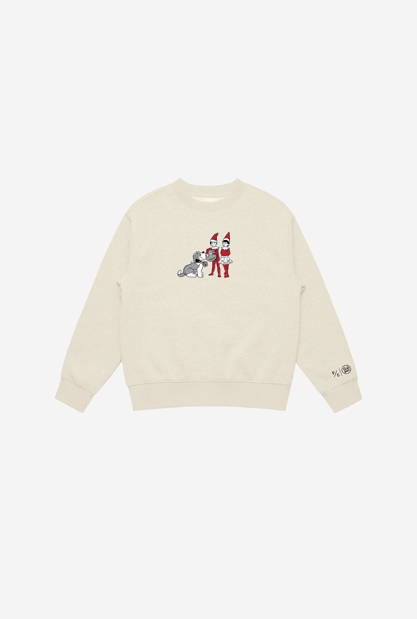 P/C x The Elf on the Shelf®: Kindness Matter Kids Crewneck - Ivory