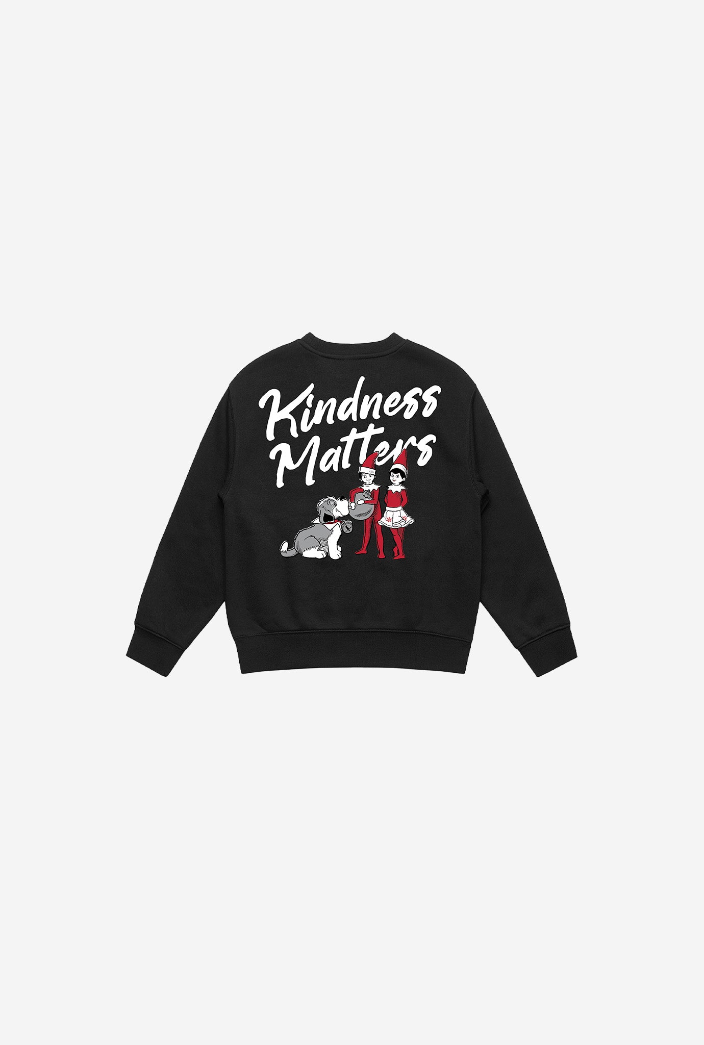 P/C x The Elf on the Shelf® Kindness Matters Kids Crewneck - Black
