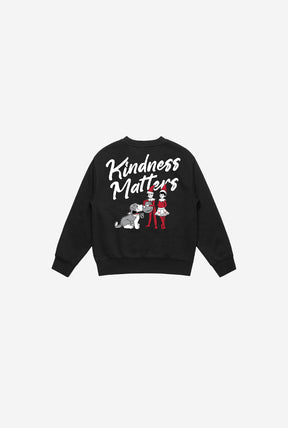 P/C x The Elf on the Shelf® Kindness Matters Kids Crewneck - Black