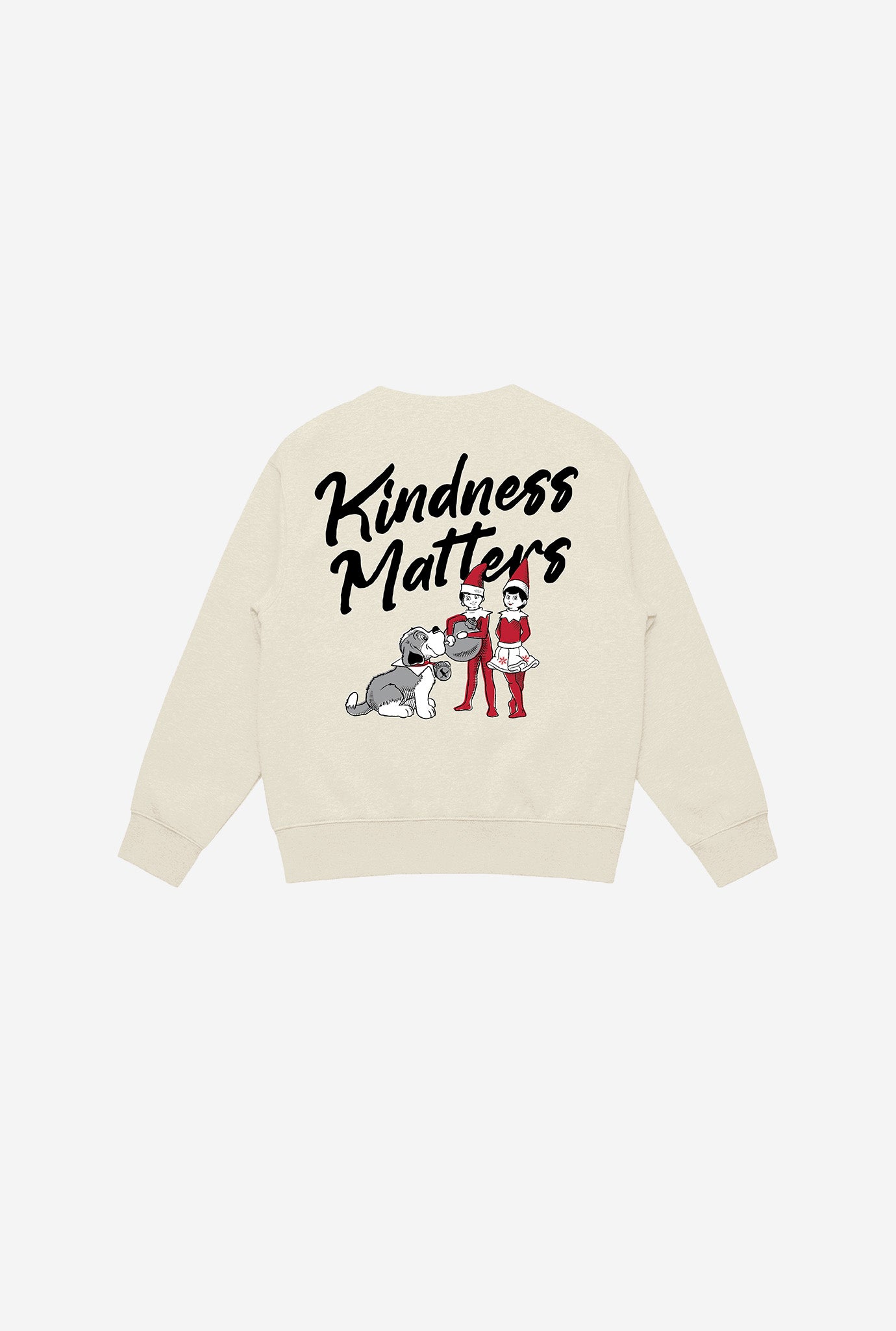 P/C x The Elf on the Shelf®: Kindness Matter Kids Crewneck - Ivory