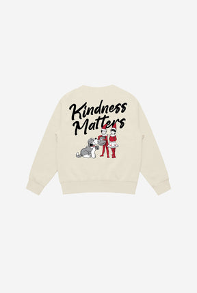 P/C x The Elf on the Shelf®: Kindness Matter Kids Crewneck - Ivory