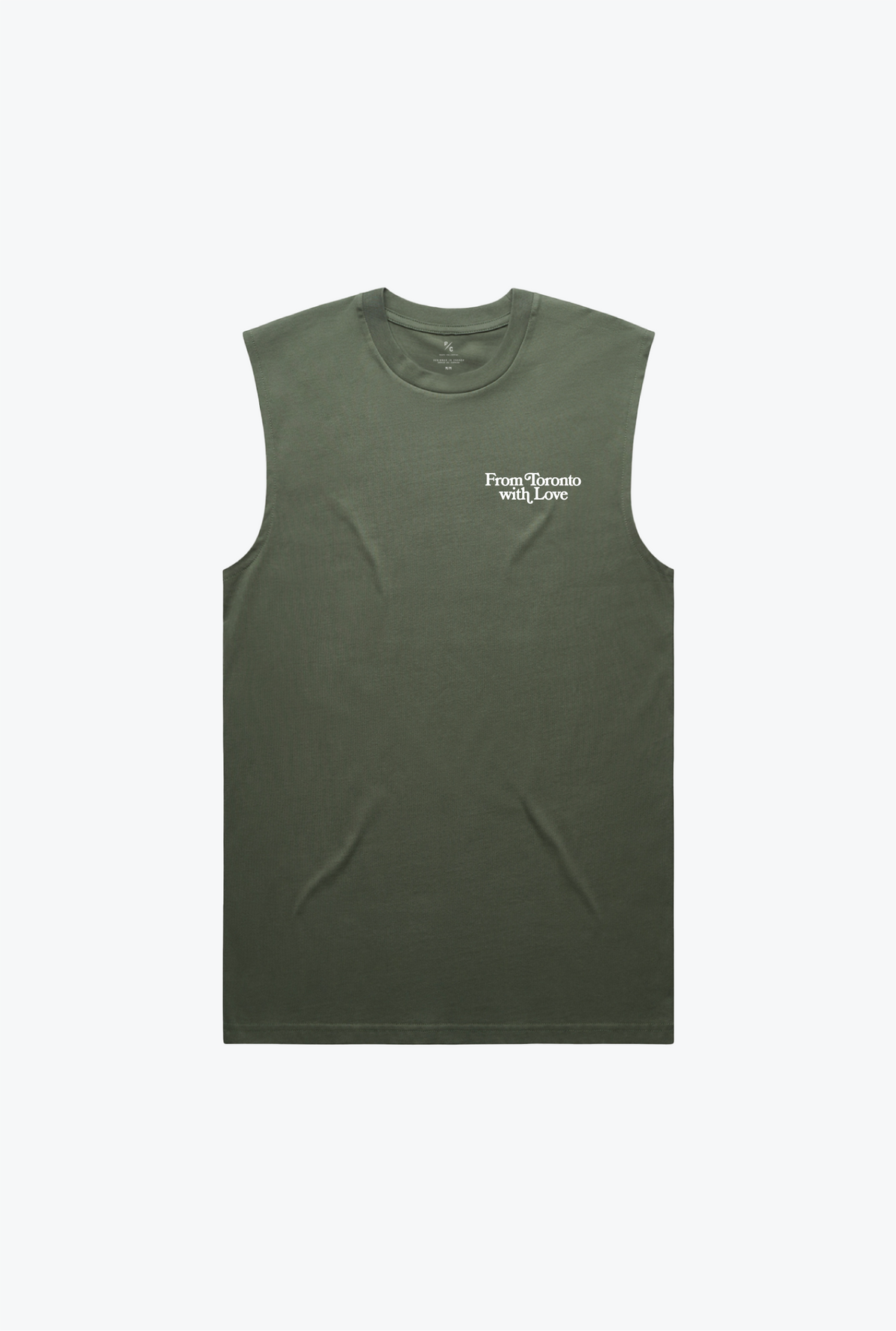 From Toronto with Love Classic Tank - Olive
