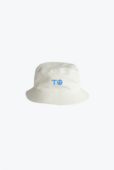 "TO" Peace Sign Bucket Hat - Ivory