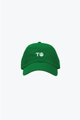 "TO" Peace Sign Dad Cap - Kelly Green