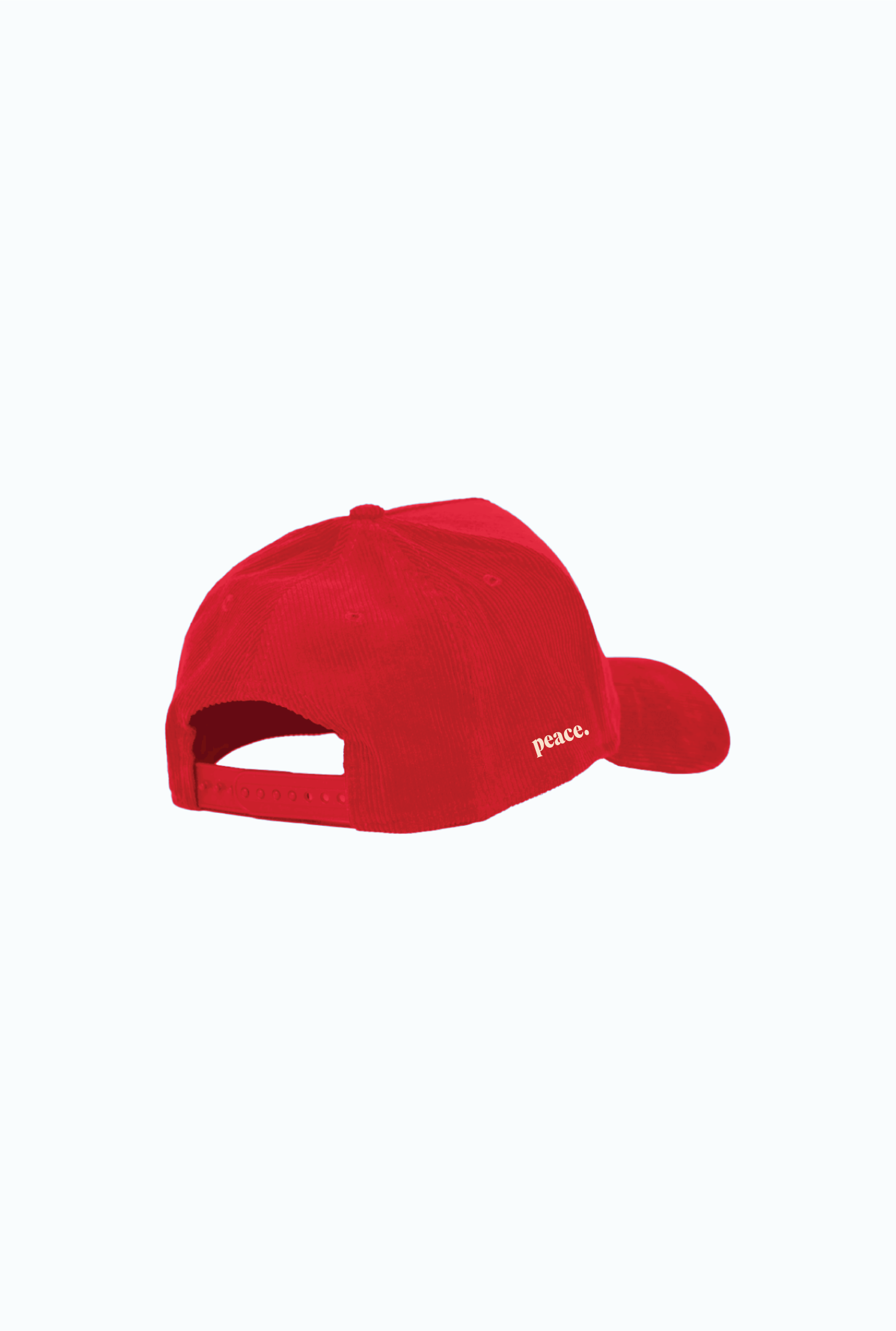 Ottawa Charge Corduroy A-Frame Cap - Red