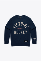 Montréal Victoire Vintage Heavyweight Crewneck - Navy
