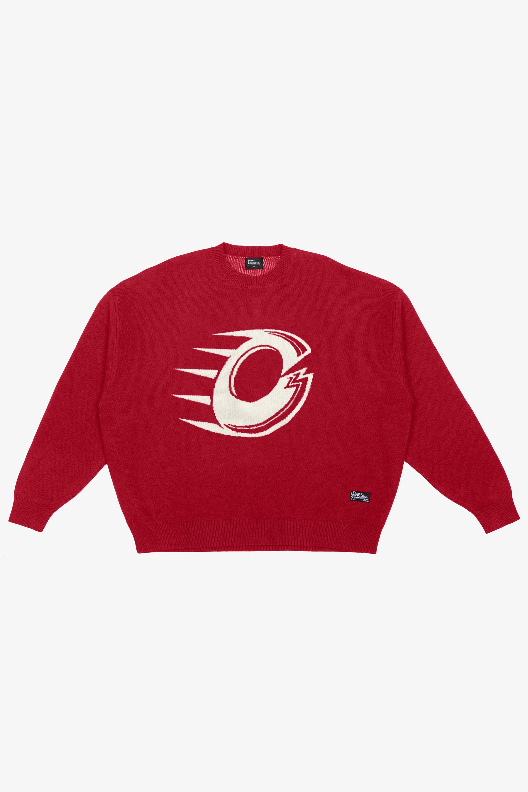 Ottawa Charge Logo Knit Sweater - Red