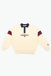Maillot de rugby surdimensionné Montréal Victoire - Bordeaux/Ivoire