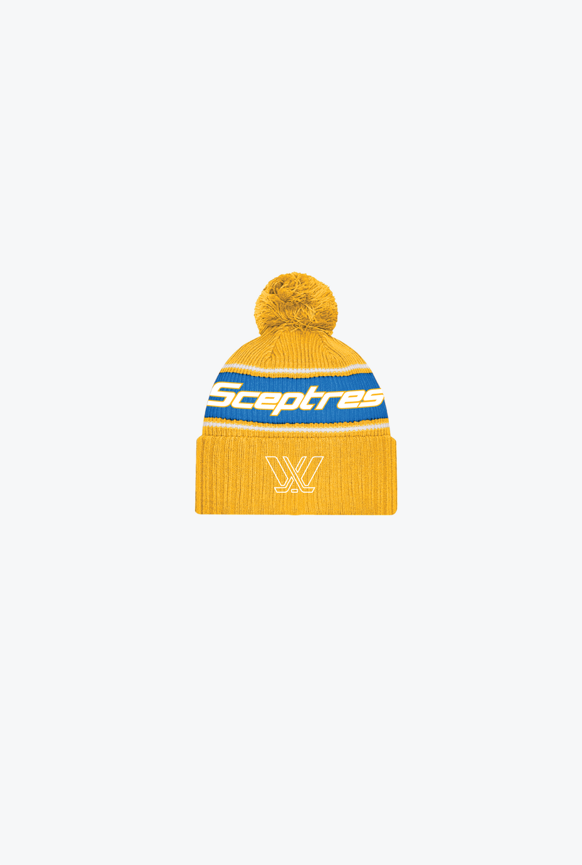 Toronto Sceptres Knit Beanie - Yellow / Royal