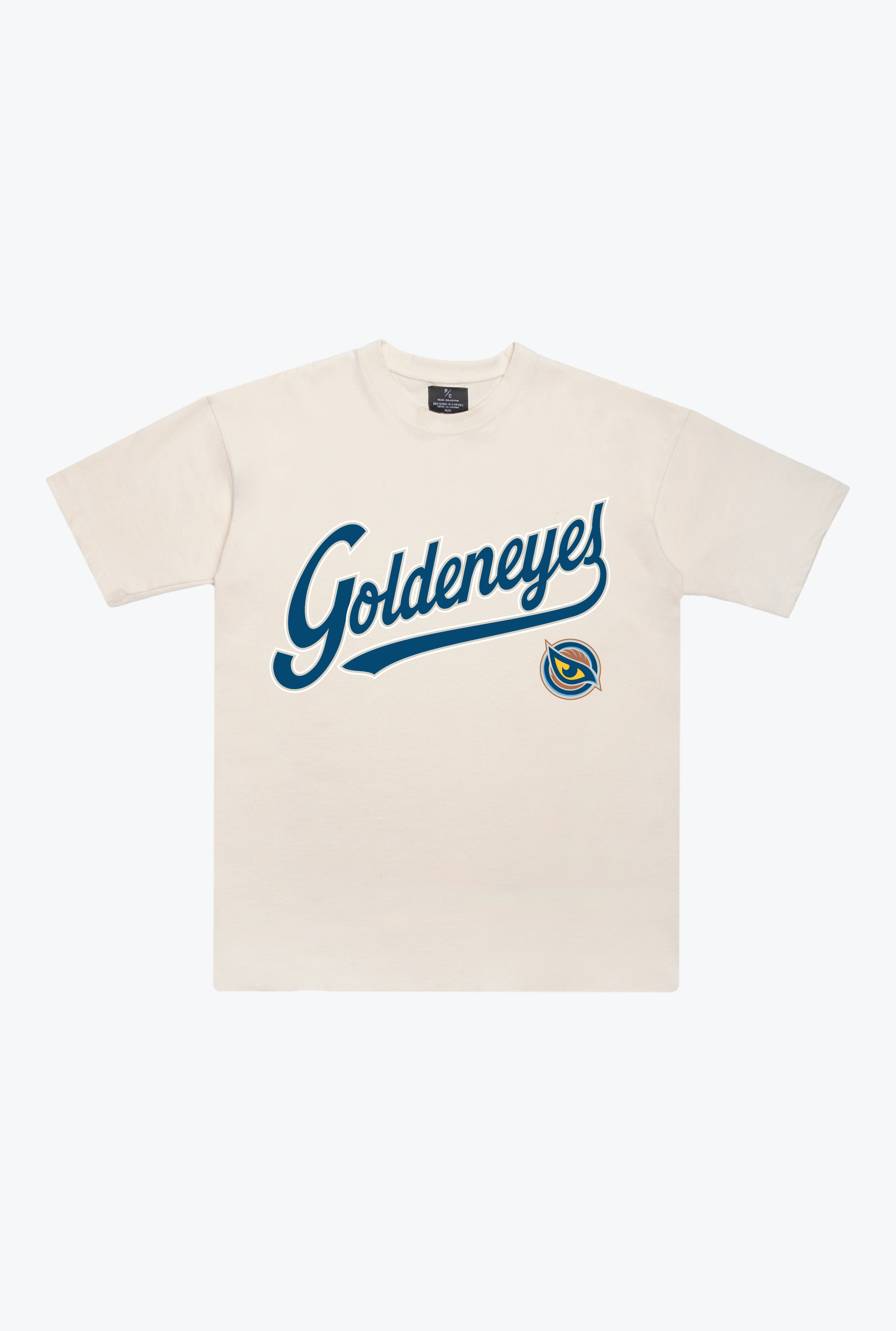 Vancouver Goldeneyes Spirit Heavyweight T-Shirt - Ivory