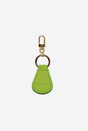 Peace Basics Faux Leather Fob Keychain - Aurora Green