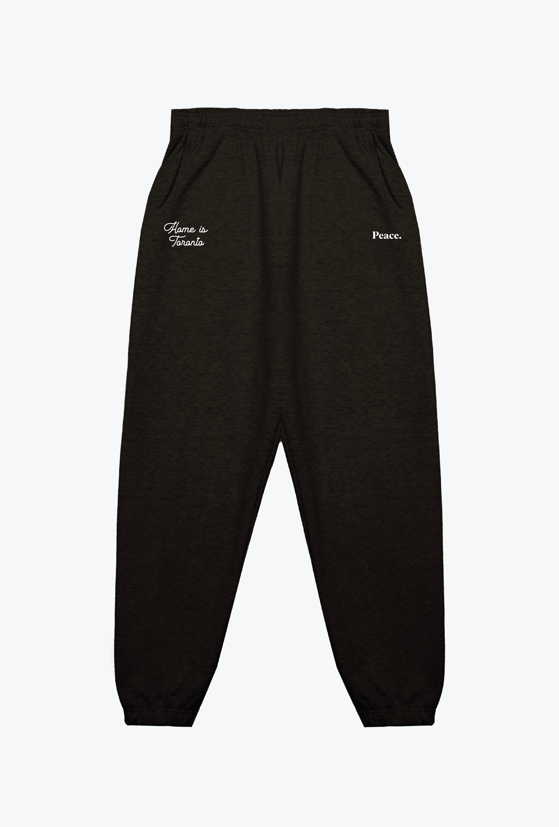 Home is Toronto Anniversary Heavyweight Jogger - Black