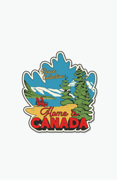Home is Canada Magnet